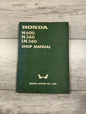 Honda N600 N360 LN360 Shop