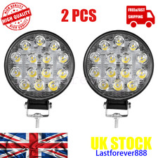 2Pcs 4" LED Work Light Bar