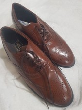 New Mens Brown Leather Upper &