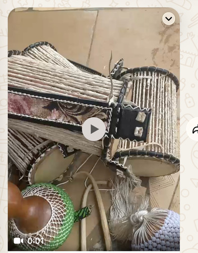 African talking drum - african,
