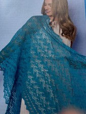 Gorgeous LACE KNIT SHAWL