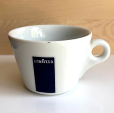LAVAZZA Cappuccino Cup - white with blue Logo Coffee