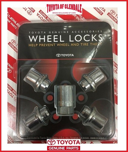 Toyota short alloy - wheel, locks