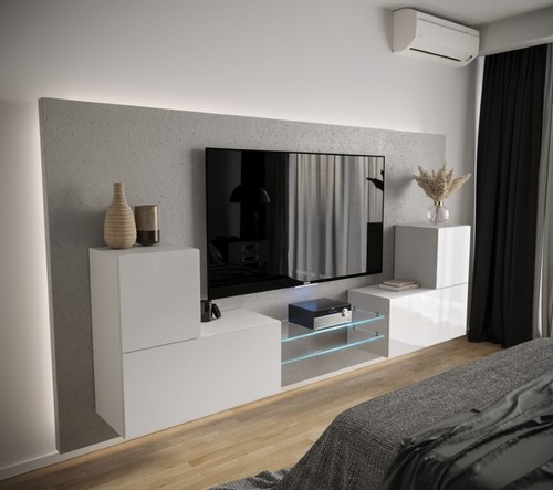 Modern wall unit - tv,