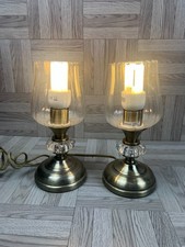 Pair Of Hurricane Table Lamps