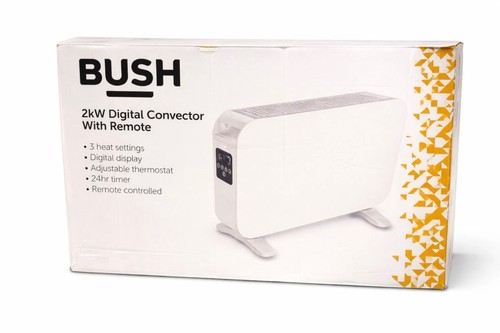 Bush 2kw digital convector - 2kw,