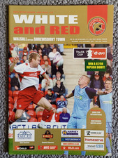 WALSALL v SHREWSBURY TOWN FA