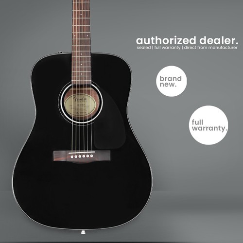 Fender dreadnought - cd-60, v3