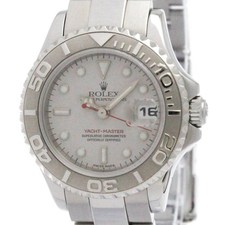 ROLEX Yacht-Master Platinum Steel Automatic Ladies Watch 169622 Polished