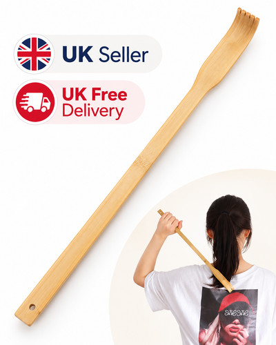 Bamboo back scratcher wooden - bamboo,