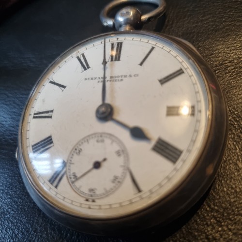 Antique silver pocket - silver,