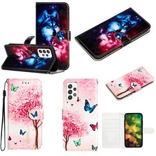 Patterned PU Leather Flip