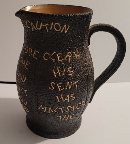 Rare royal doulton leather - doulton,