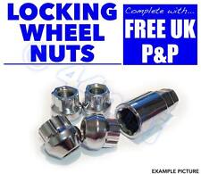 Alloy Wheel Locking Lock Nuts x4 Ford Fiesta all models For Alloy Wheels #N2