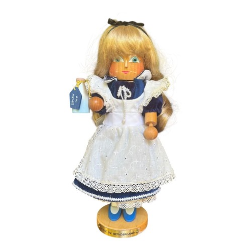 Alice wonderland wooden - alice,