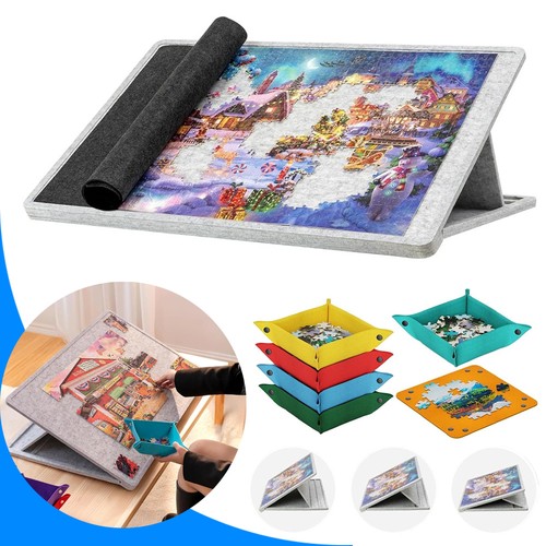 Tilting jigsaw puzzle board - jigsaw,