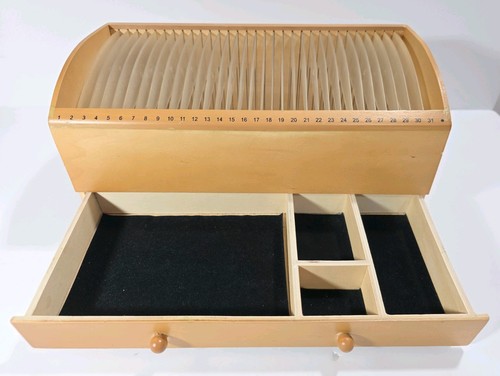 Vintage wood mail organizer - mail,
