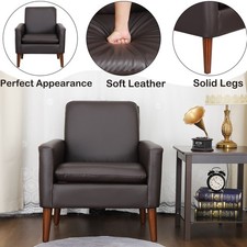 Modern Armchair PU Leather