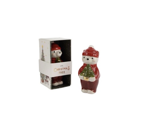 Delightful ceramic bear with - ceramic,