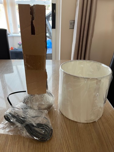 Satin touch table lamp - table,