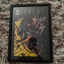 Framed Dark Horse Comic Book