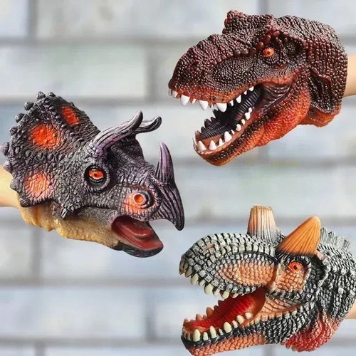 Hand puppets dinosaur head - hand,