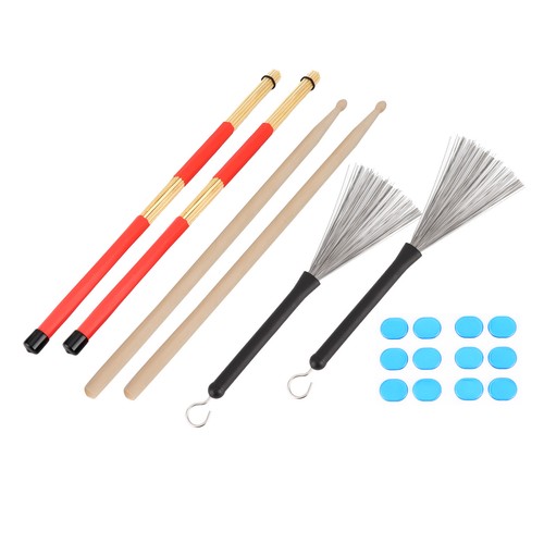 Blue drumstick kit rute - rute, brush