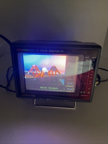Craig color monitor crt - monitor/tv,