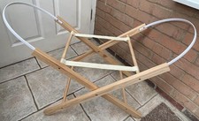 Mamia Folding Baby Moses Basket Stand Great Condition Used Once