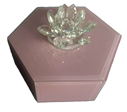 Crystal lotus flower jewelry - lotus,