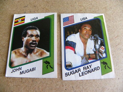 Sugar ray leonard panini - sugar,