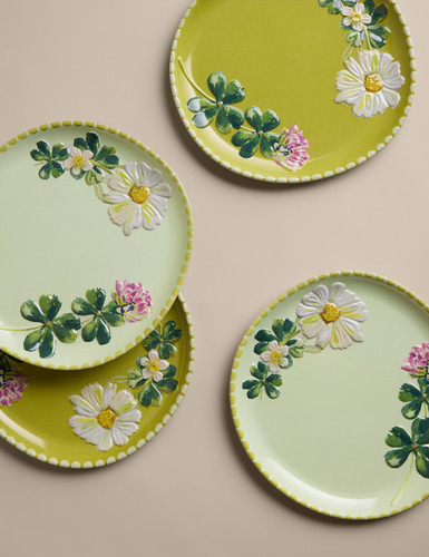 Set floral picnic side - of,