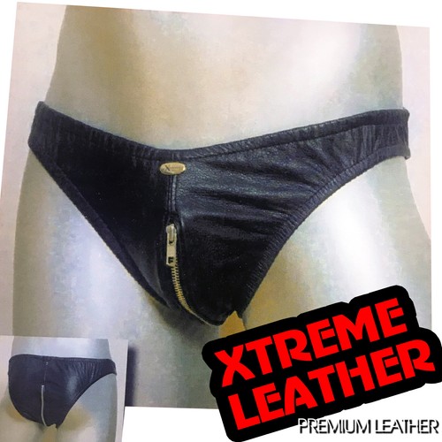 100 real leather - leather, vintage
