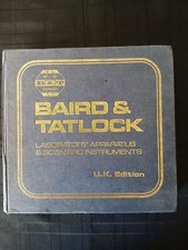 BAIRD AND TATLOCK LAB APPARATUS CATALOGUE 1980