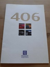 Peugeot 406 Brochure Leaflet 1997 includes SRi Turbo Executive GLX