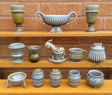 IRISH PORCELAIN SELECTION OF VASES, BOWLS & FIGURES.