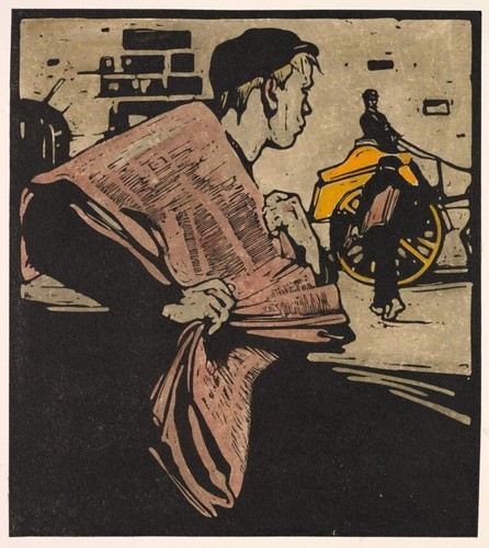Paper boy william nicholson - boy,