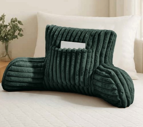 Grey fleecy cuddle cushion - fleecy,
