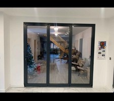Aluminium fold doors - aluminium, bi-fold