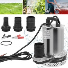 12V Submersible Pump Water Pump Farm&Ranch Submersible Bore Hole Deep Well Pump