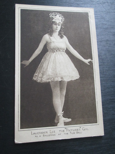 Ballet postcard lavender lee - postcard,