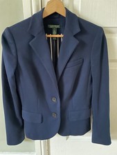 Ralph Lauren Navy Ponte Blazer