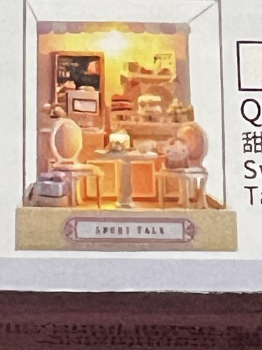 Miniature diy dolls house - dolls,