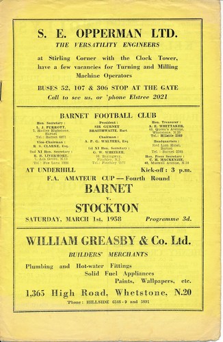 Barnet stockton fa - stockton, (fa