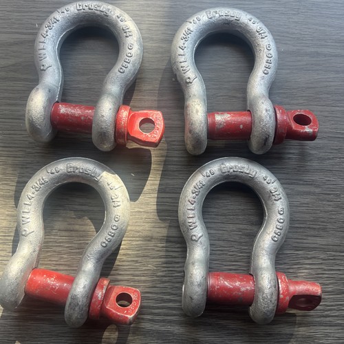New crosby 4 shackles - 4,