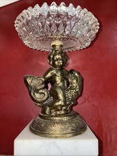 VINTAGE FRENCH DOLPHIN CHERUB