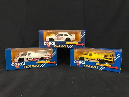 Corgi turbos die cast cars - corgi,
