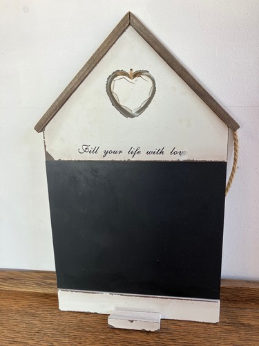 Shabby chic style house shaped - shabby,