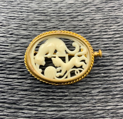 Antique french depose - depose, cats