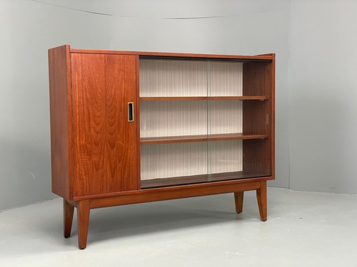 Vintage teak bookcase 1960s - vintage,